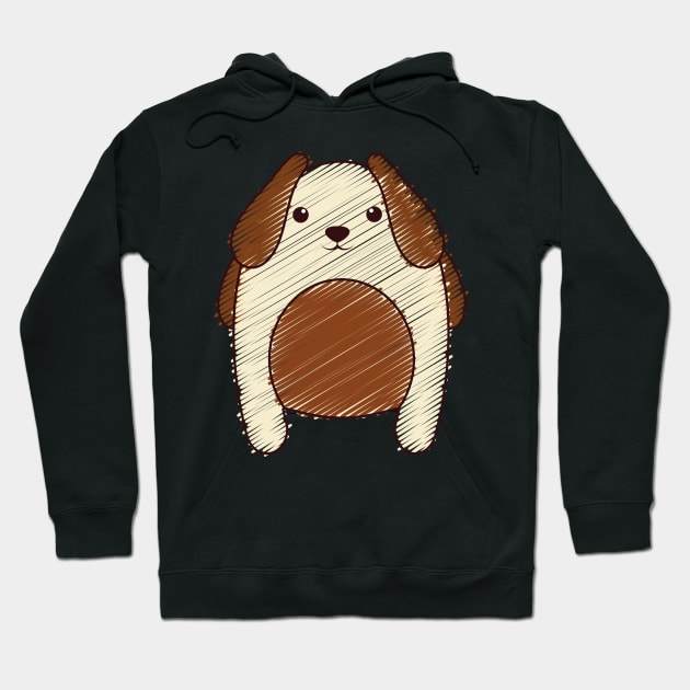 Kawaii Dog Doodle Hoodie by Shadowbyte91